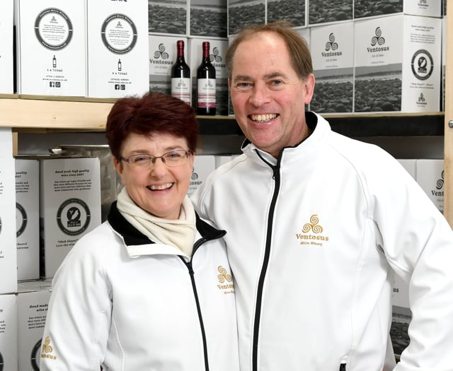 Port St Mary wine for anyone? Yes, absolutely