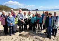 Blue sky and wall-to-wall sun for Steps2Health walkers