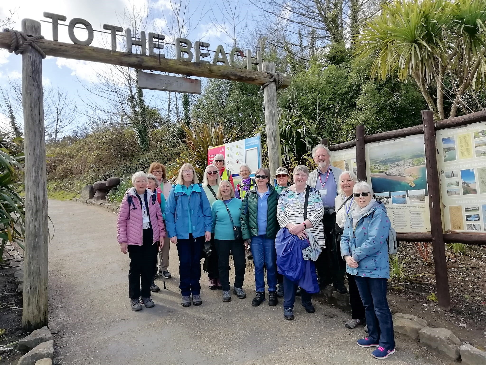 Steadies at Kiln Park, Tenby