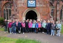 German pilgrims enjoyed visit to Crediton
