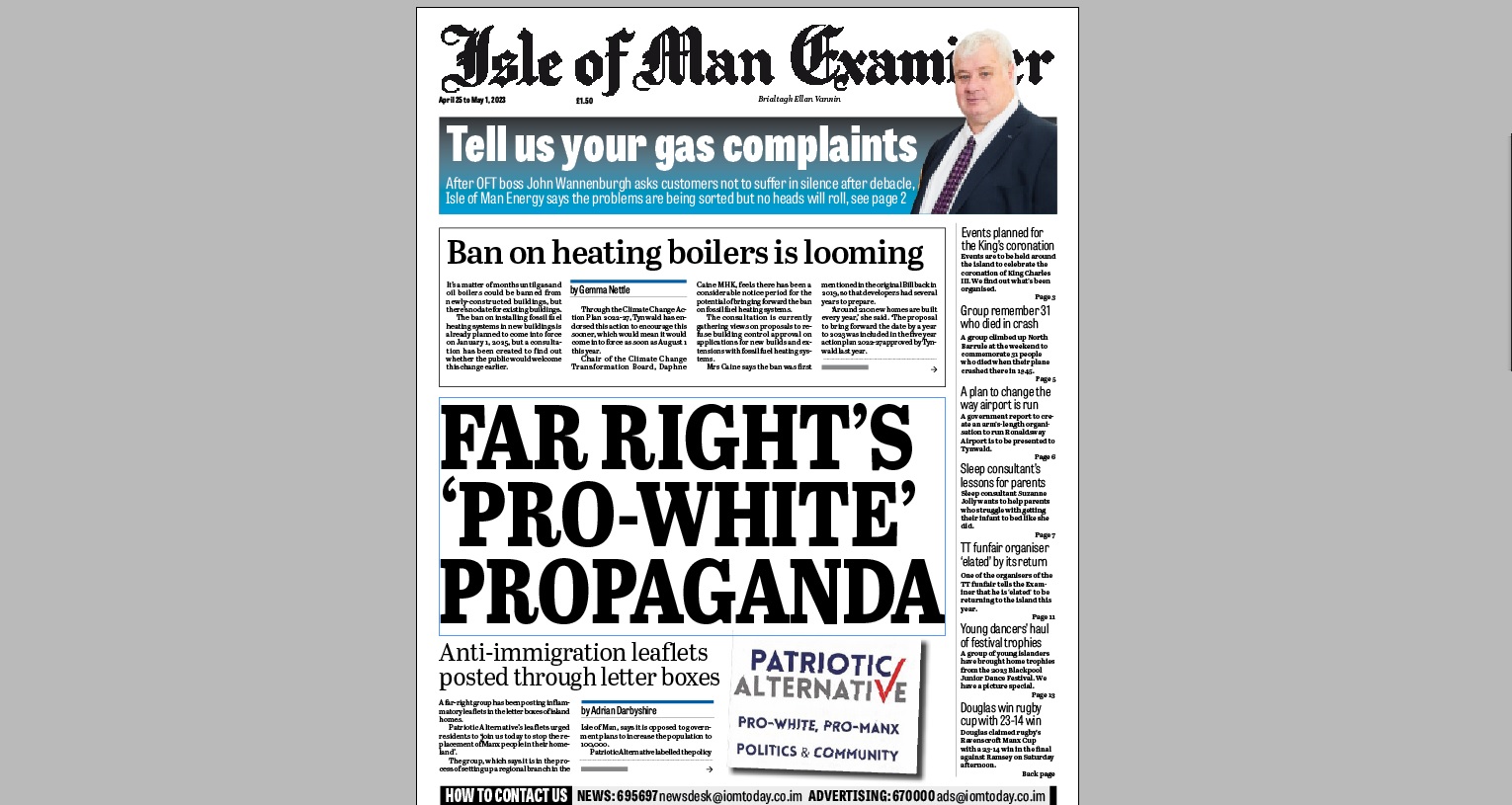Isle of Man Examiner, April 25, 2023