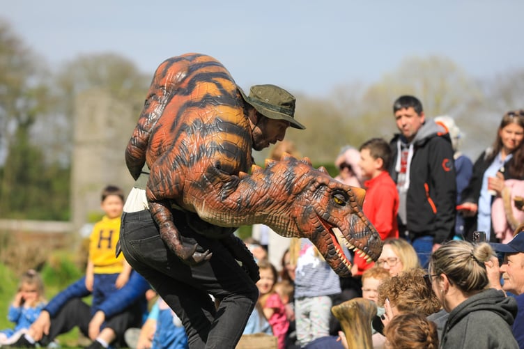 Dino Express Event held at Rushen Abbey. Photo by Callum Staley (CJS Photography).