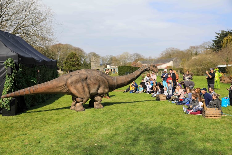 Dino Express Event held at Rushen Abbey. Photo by Callum Staley (CJS Photography).