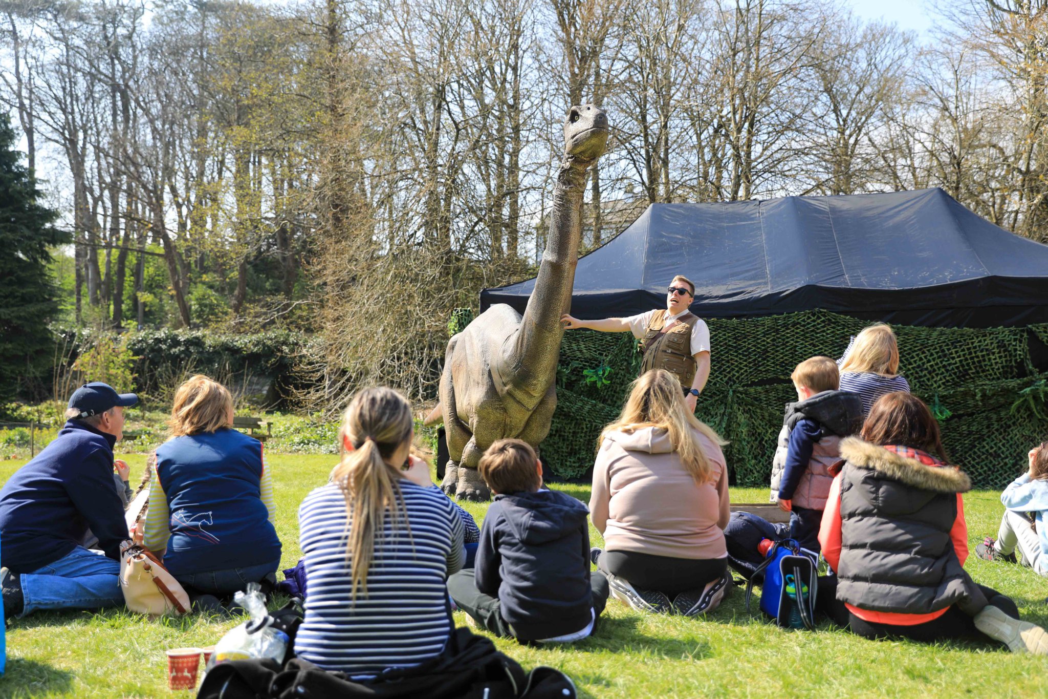 Dino Express Event held at Rushen Abbey. Photo by Callum Staley (CJS Photography).