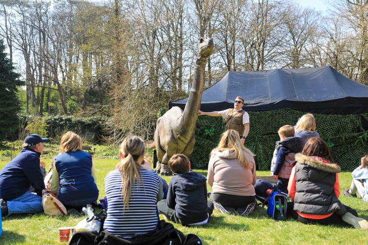 Dino Express Event held at Rushen Abbey. Photo by Callum Staley (CJS Photography).