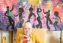 Alton woman has a groovy party to celebrate her 95th birthday