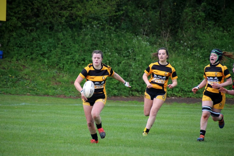 Images from the Crediton RFC Ladies v Penryn Ladies game by Alan Quick.