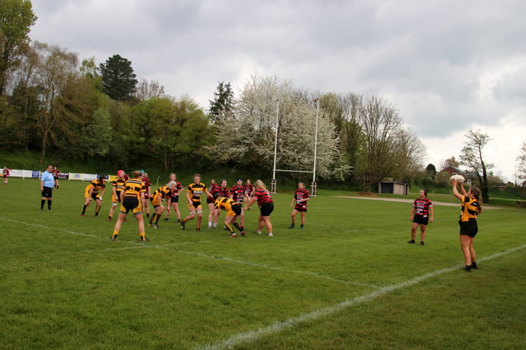 Images from the Crediton RFC Ladies v Penryn Ladies game by Alan Quick.