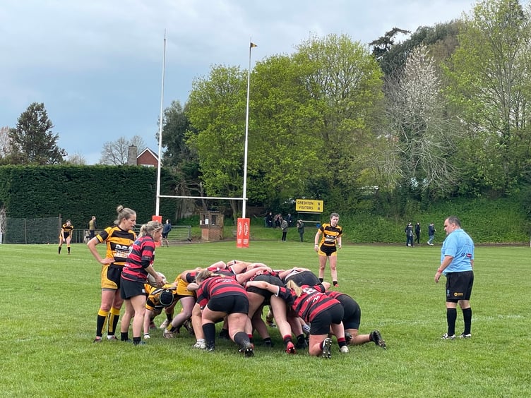 Images from the Crediton RFC Ladies v Penryn Ladies game by Alan Quick.