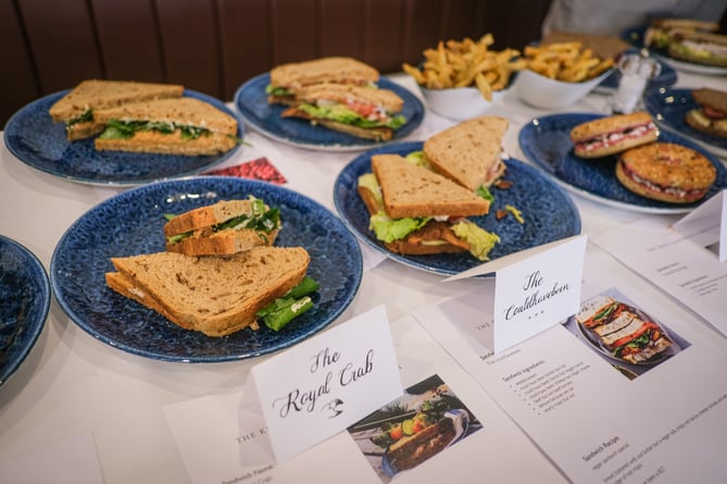 The Royal Crab won Cowdray's King's Coronation Sandwich Competition