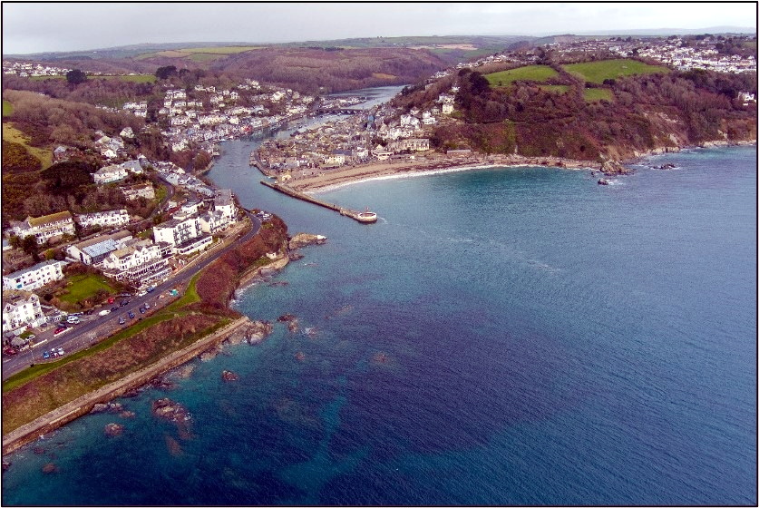 The waterfront today and, below, how it could look in the future