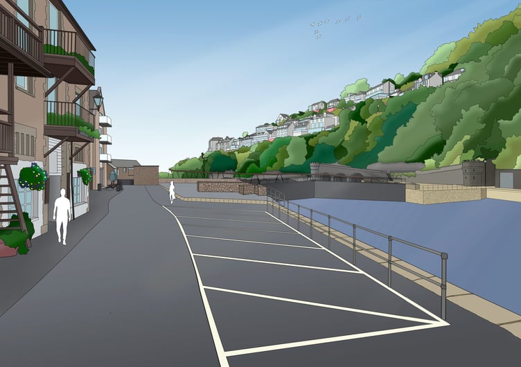 Among the options being put forward to protect Looe, one of the most flooded towns in the country, are demountable barriers, permanent flood walls or quayside extensions