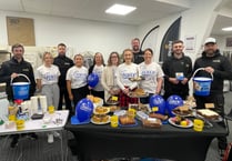 Crediton business bake sale raised £528 for FORCE

