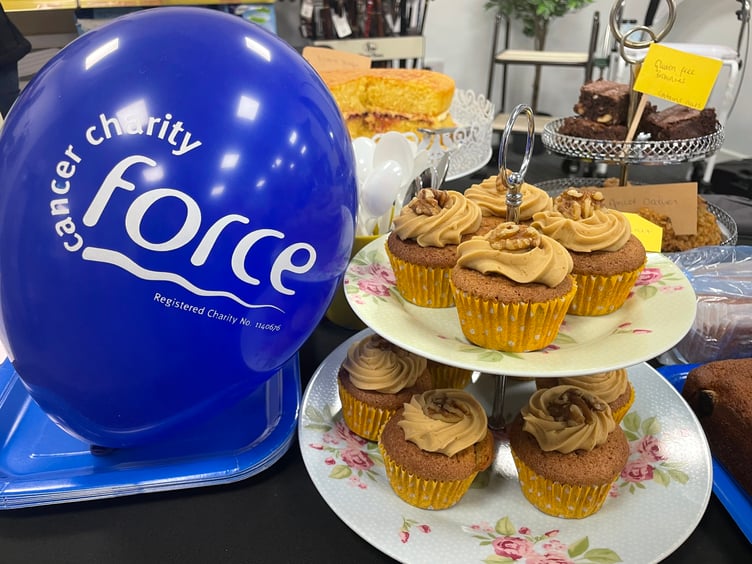 At the Bake Sale at Dolphin Stairlifts and Mobility Solutions.
AQ 6550