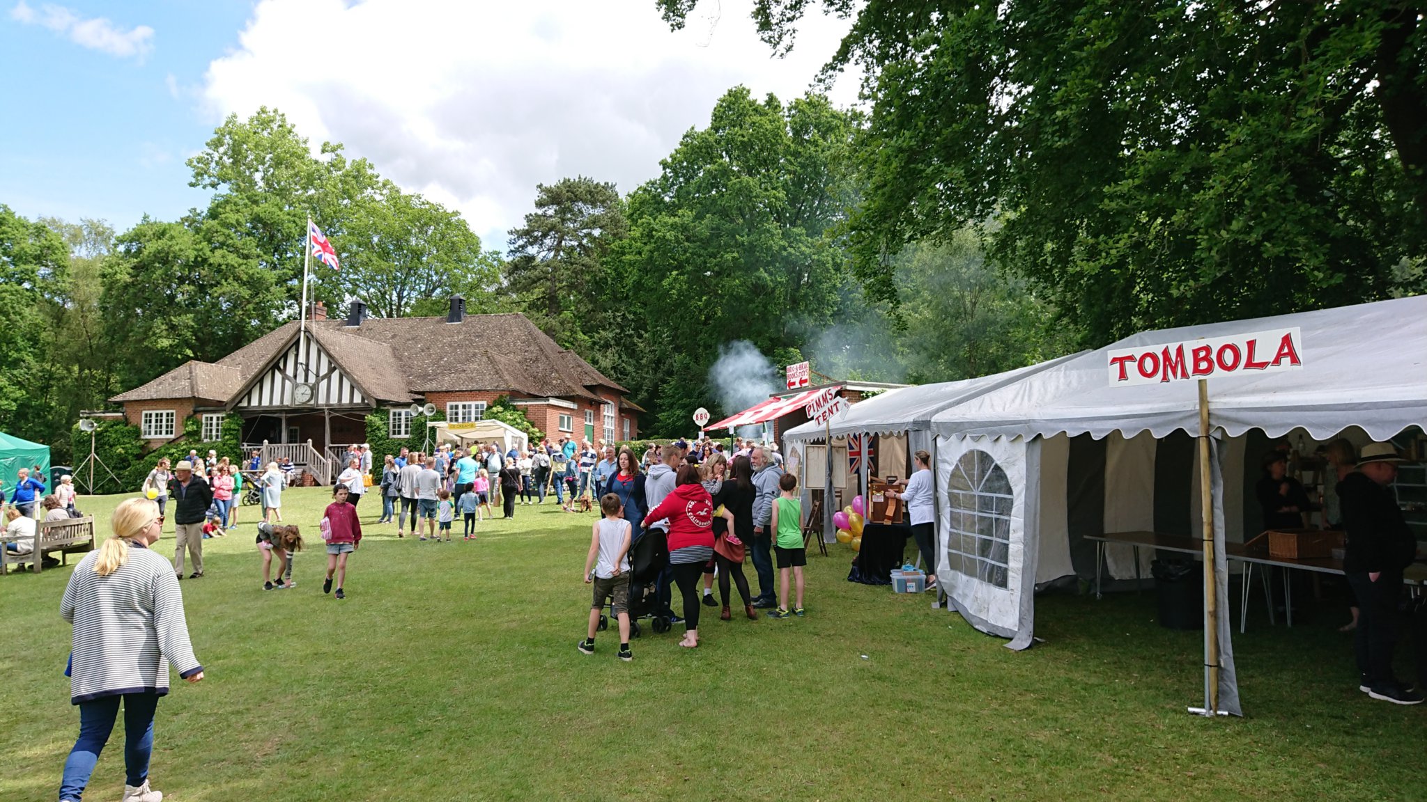 Brook fête in the 1990s