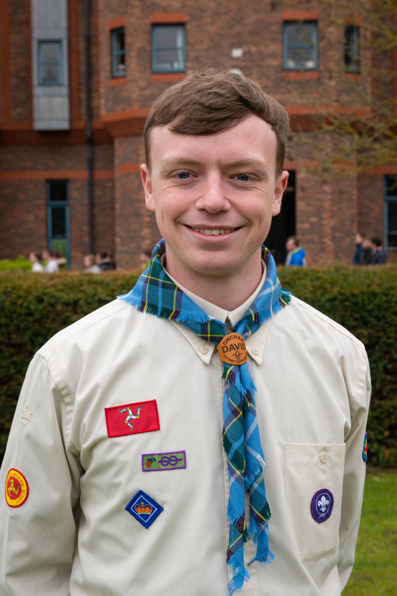 Queen's Scout David Cowin