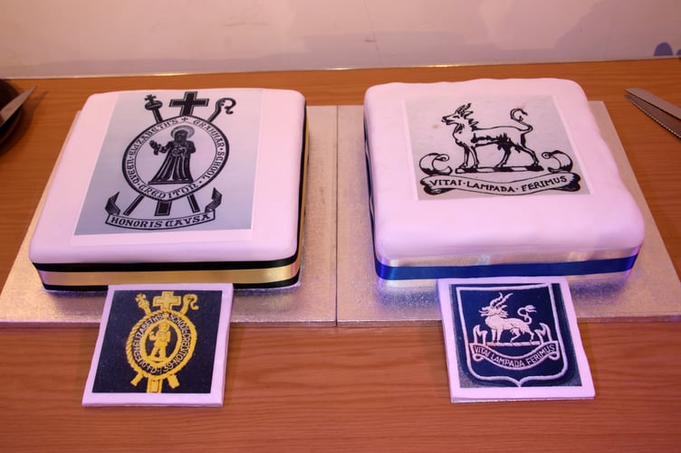 At the Queen Elizabeth’s School Platinum Reunion.