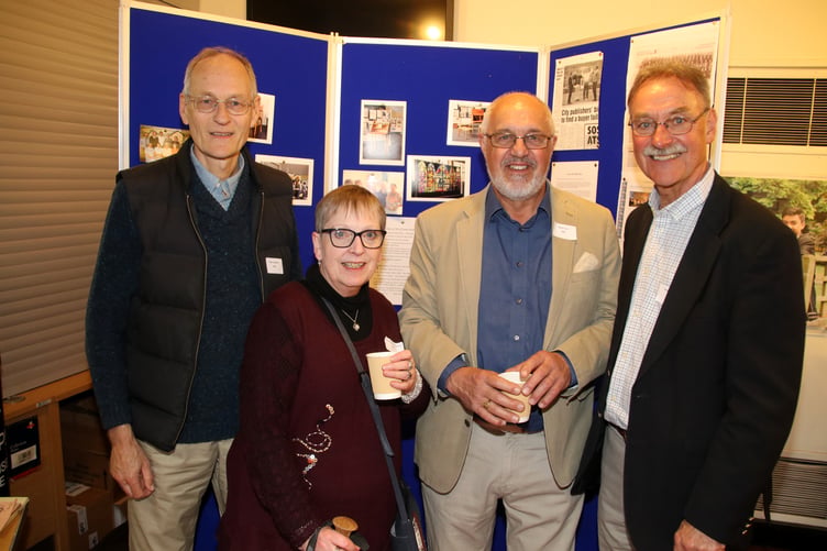 At the Queen Elizabeth’s School Platinum Reunion.