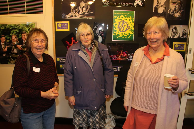 At the Queen Elizabeth’s School Platinum Reunion.
