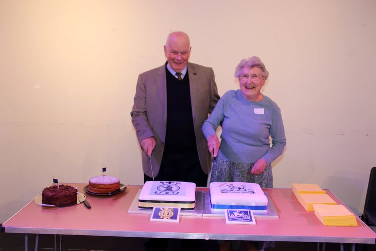 At the Queen Elizabeth’s School Platinum Reunion.