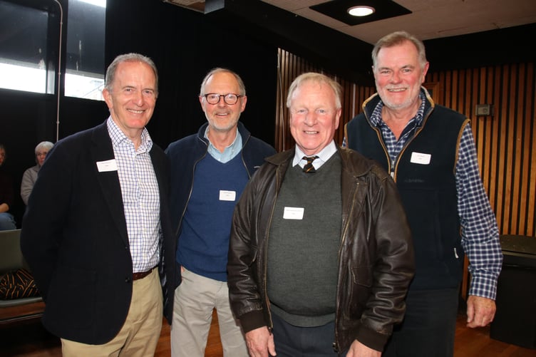 At the Queen Elizabeth’s School Platinum Reunion.