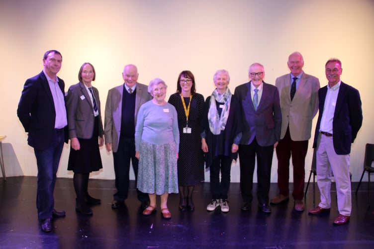 At the Queen Elizabeth’s School Platinum Reunion.