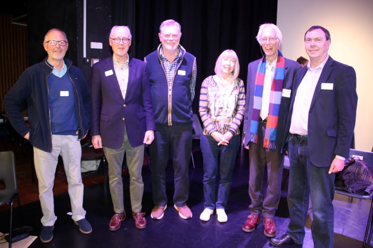 At the Queen Elizabeth’s School Platinum Reunion.