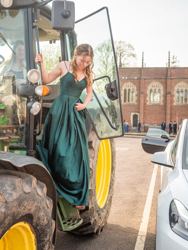 Year 11 students at Wellington School celebrated their prom over the weekend