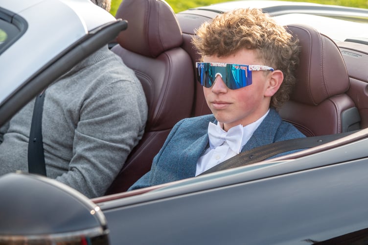 Year 11 students at Wellington School celebrated their prom over the weekend