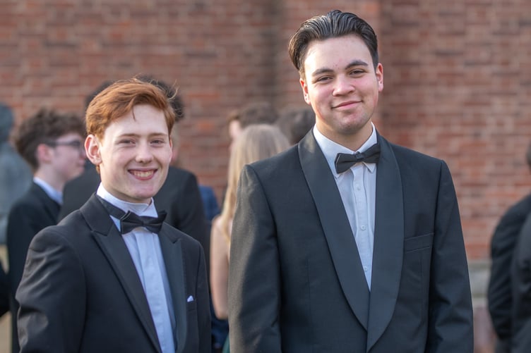 Year 11 students at Wellington School celebrated their prom over the weekend