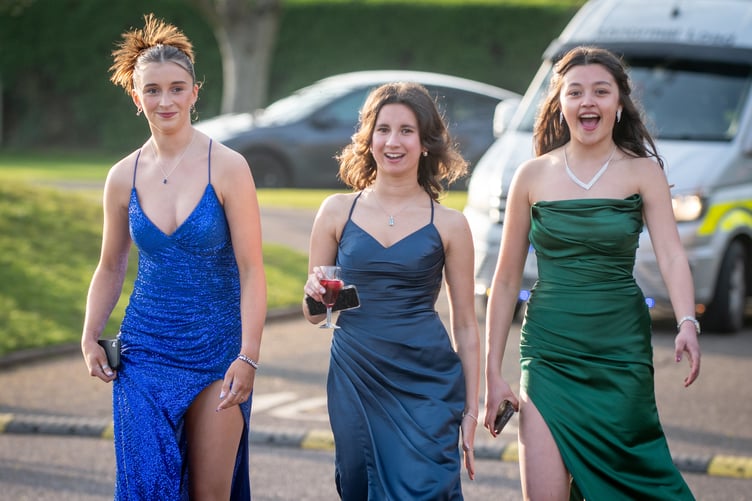 Year 11 students at Wellington School celebrated their prom over the weekend