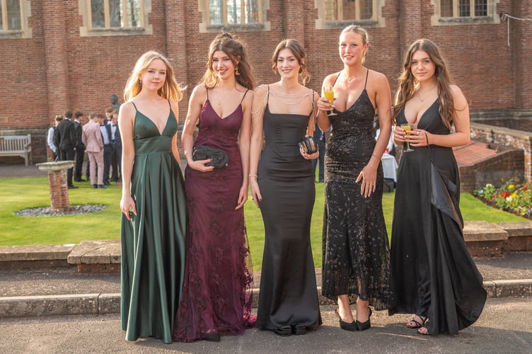 Year 11 students at Wellington School celebrated their prom over the weekend