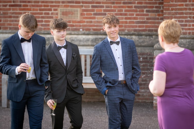 Year 11 students at Wellington School celebrated their prom over the weekend