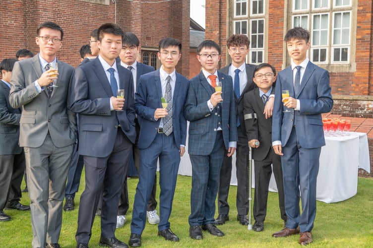 Year 11 students at Wellington School celebrated their prom over the weekend