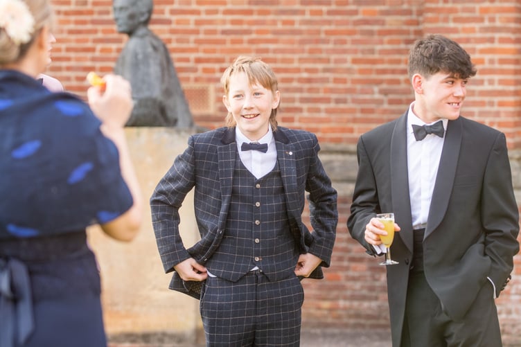 Year 11 students at Wellington School celebrated their prom over the weekend
