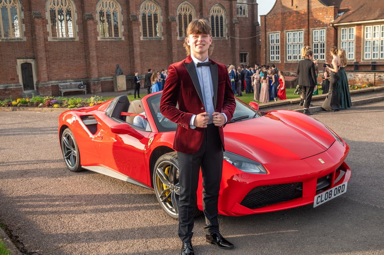 Year 11 students at Wellington School celebrated their prom over the weekend