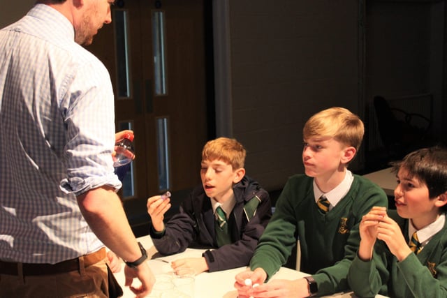 Edgeborough School pupils enjoy unique lecture