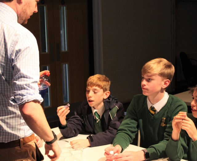 Edgeborough School pupils enjoy unique lecture