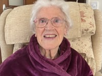 Rita Rawling of Alton gave nursing care to her patients for 45 years