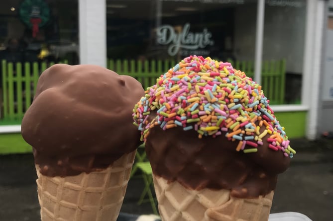Dylan's ice cream is created from the freshest ingredients plus a lot of love, at a local factory in Fernhurst, West Sussex