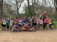 Mini marathon no problem for runners from Amery Hill School in Alton