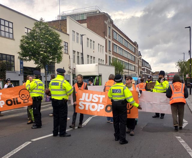 Surrey Just Stop Oil protesters' traffic plan