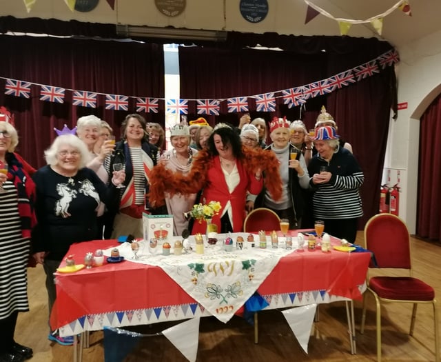 Coronation celebrations for Chewton Mendip WI