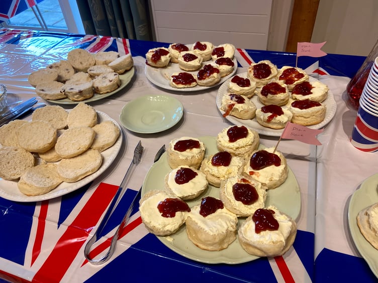 Cream teas at Meldon Village Hall