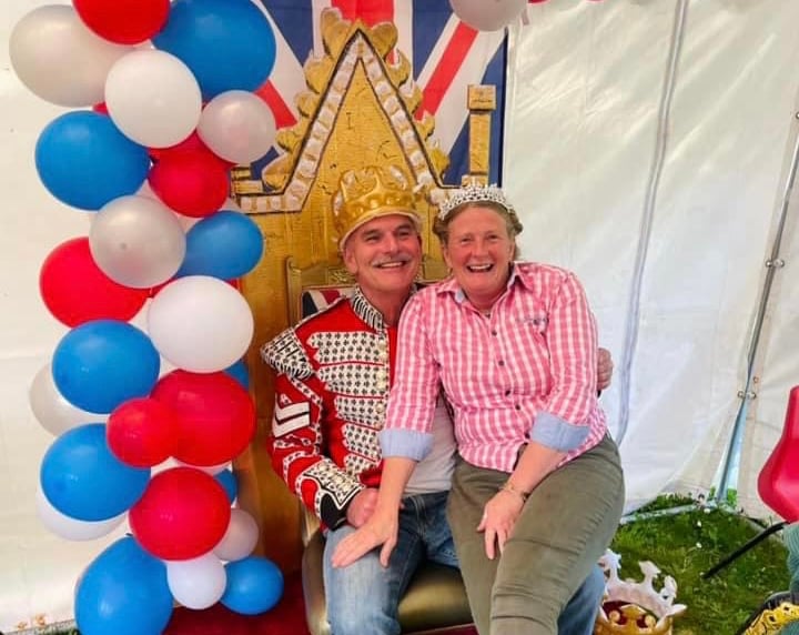 Coronation frolics at Cornworthy