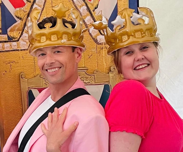 Coronation frolics at Cornworthy