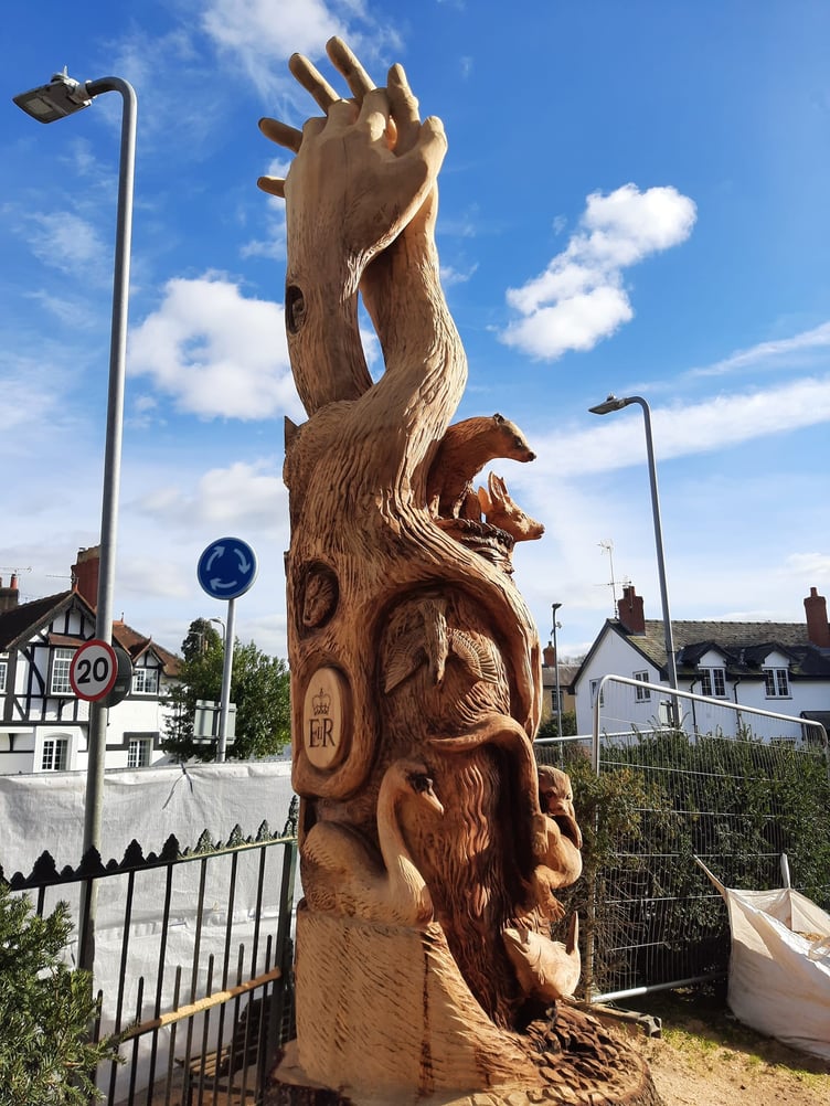 The Bridges tree sculpture