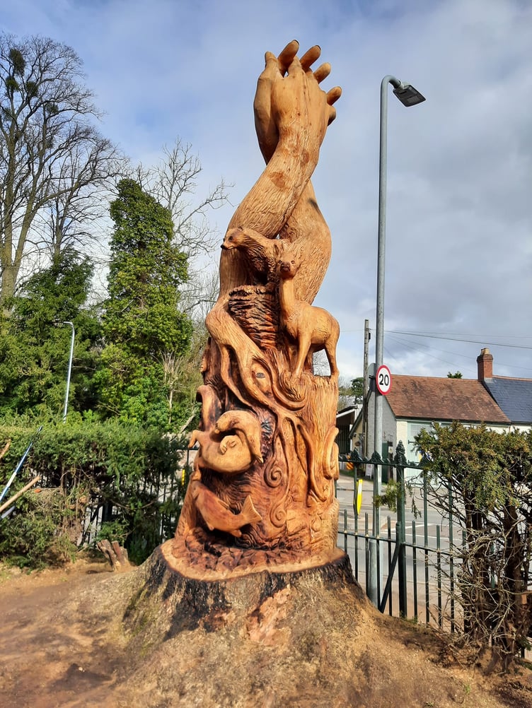 The Bridges tree art