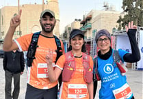 Mosque runners raise thousands for humanitarian aid