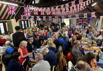 Rain did not stop the coronation party fun in Chawton